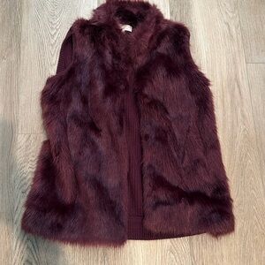 Faux fur Michael Kors vest